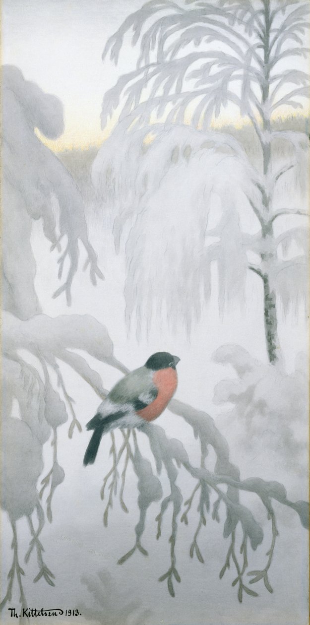 Bullfinch af Theodor Kittelsen