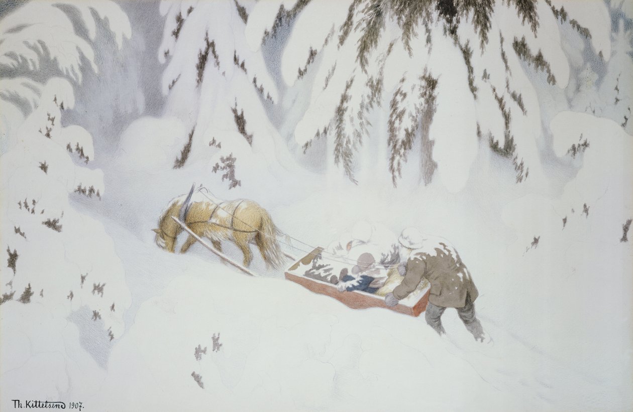 juletrold af Theodor Kittelsen