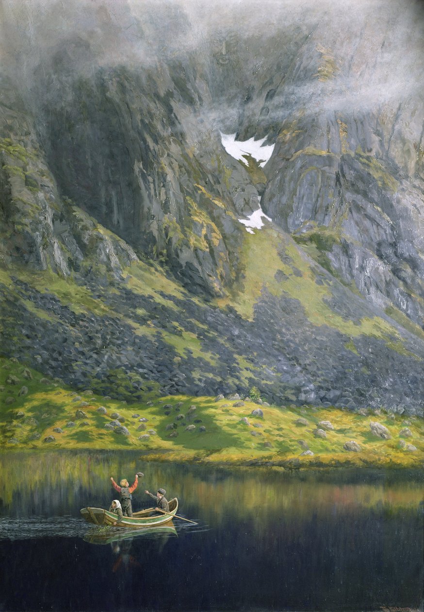 Ekko af Theodor Kittelsen