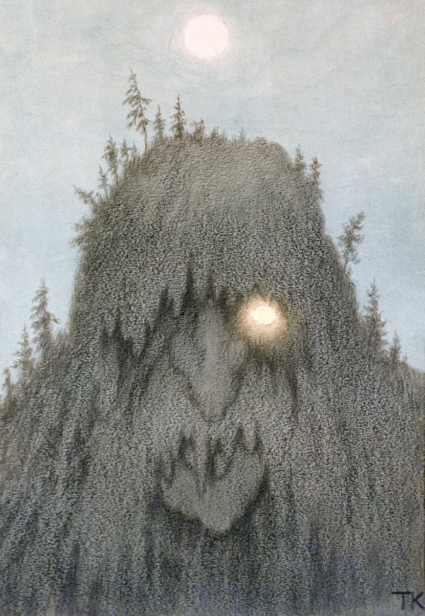 Skovtrold af Theodor Kittelsen