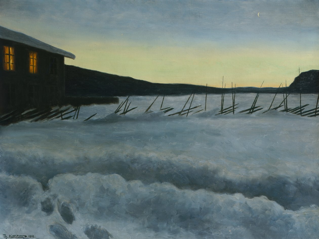 Mit hjem af Theodor Kittelsen