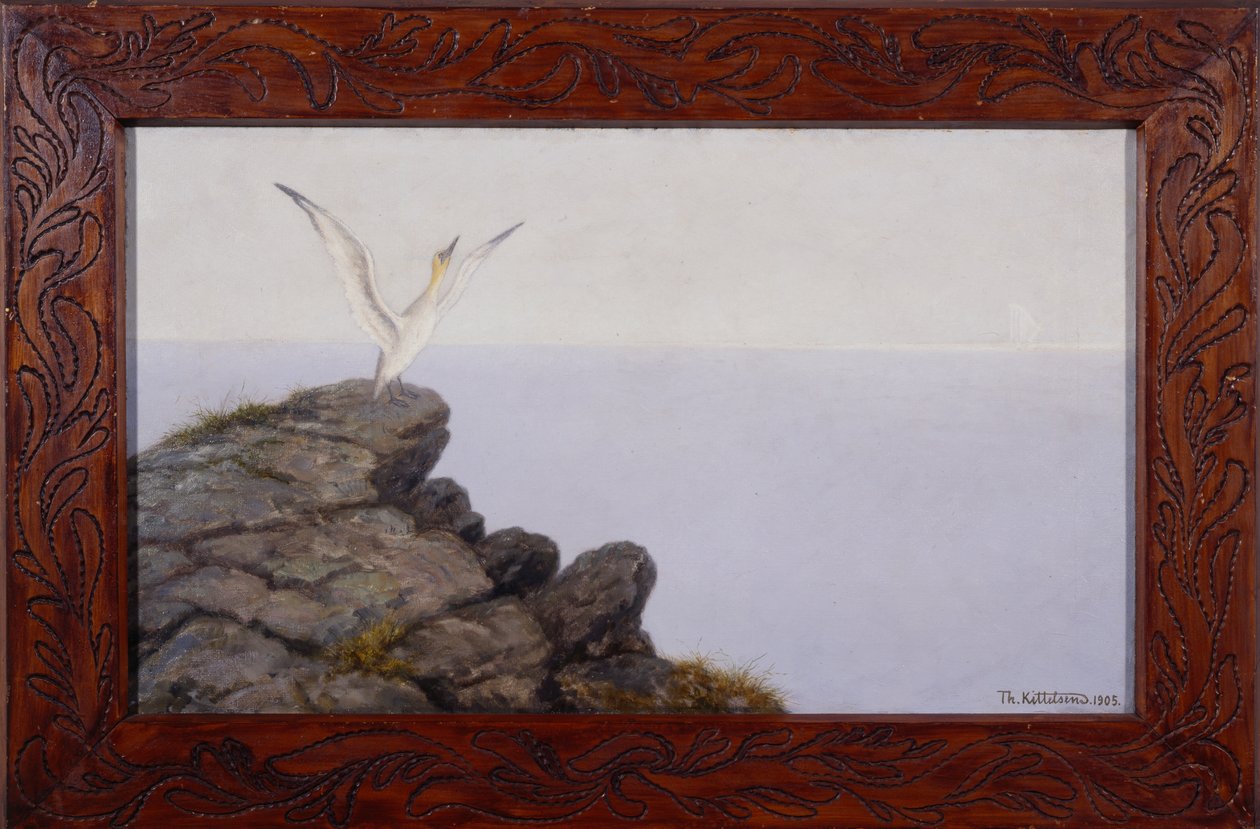 Oeus harpe af Theodor Kittelsen