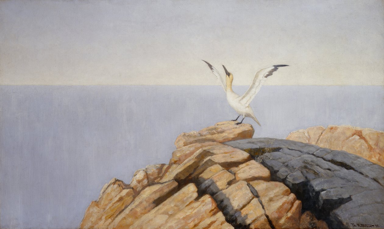 Havsål af Theodor Kittelsen