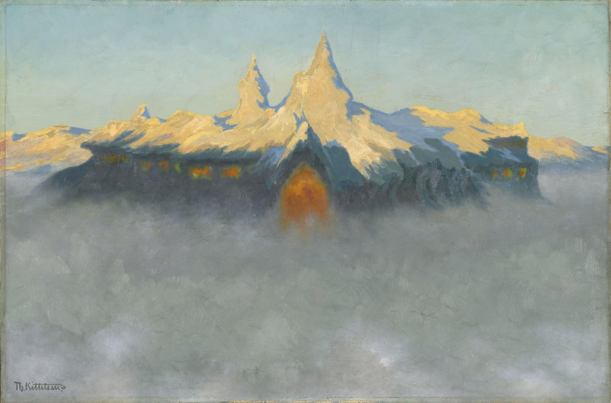 Soria Moria-paladset af Theodor Kittelsen