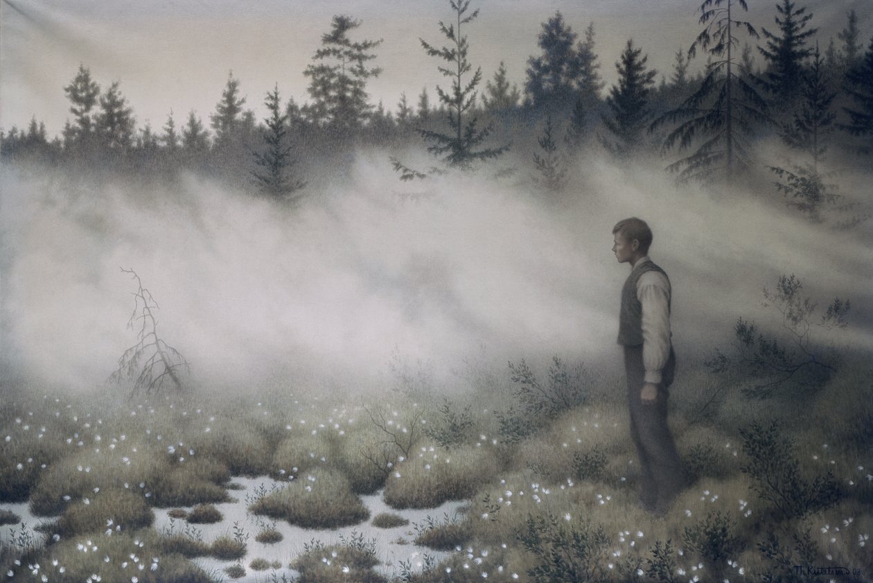 Nymfen, der forsvandt af Theodor Kittelsen