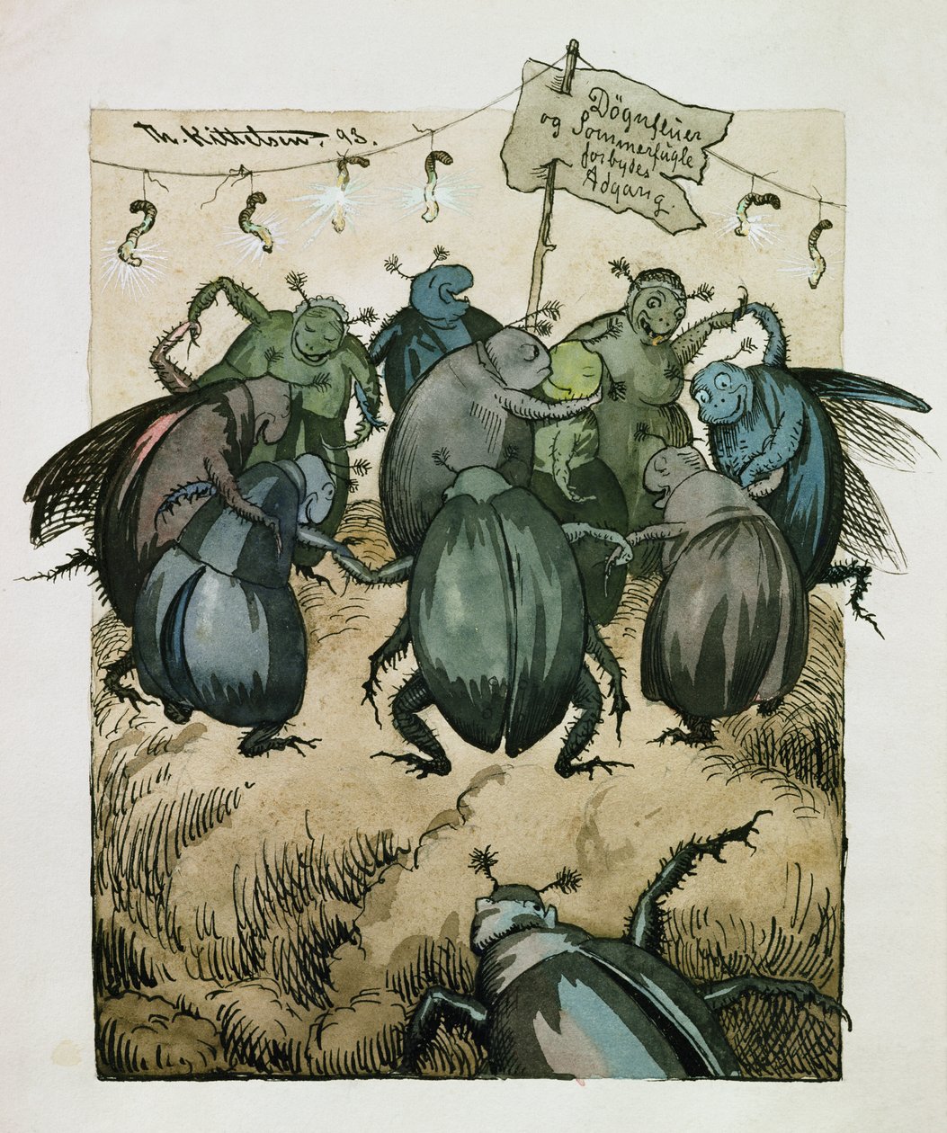 Uden titel af Theodor Kittelsen