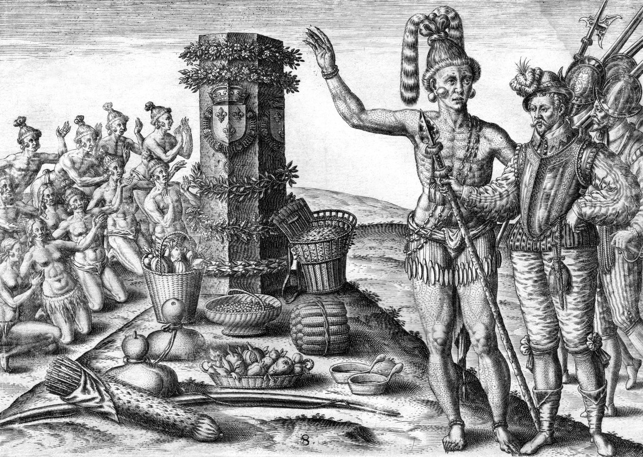 Florida-indianere af Theodor de Bry
