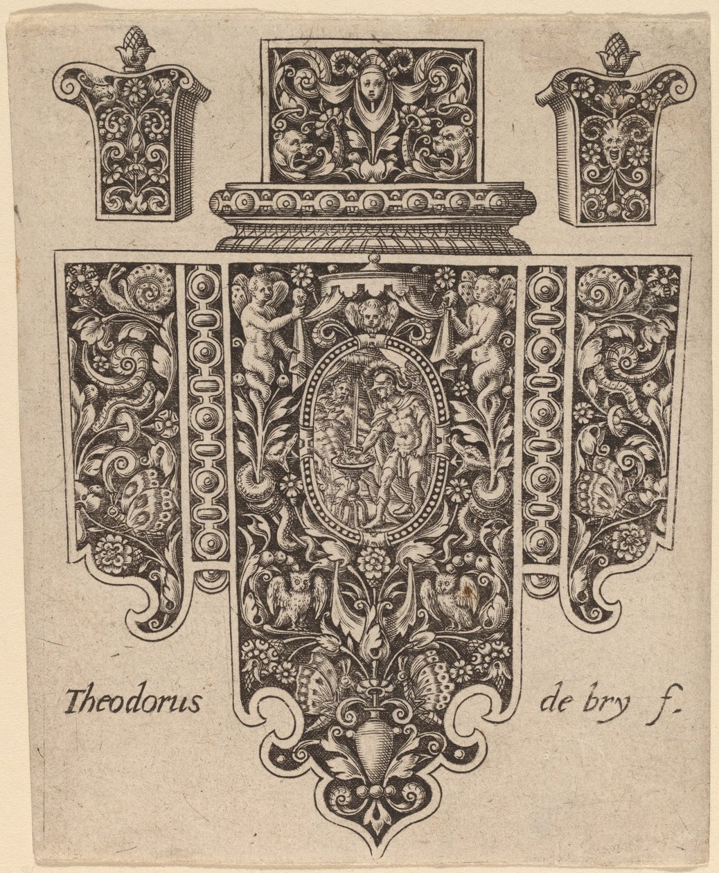 Ornament af Theodor de Bry