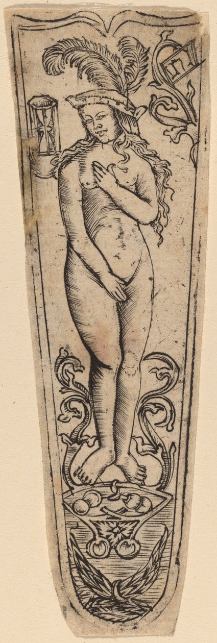 Ornament til knivskaft af Theodor de Bry