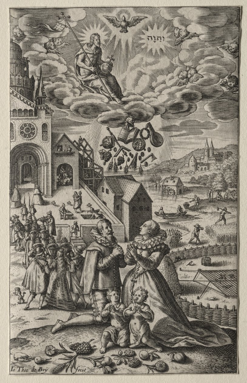 Bøn af Theodor de Bry
