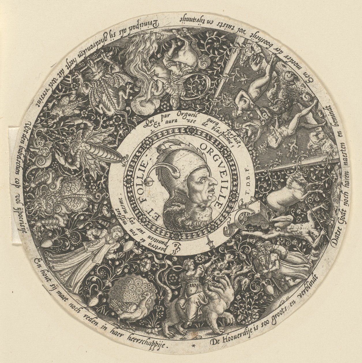 Stolthed og galskab (Orgueil et Folie) af Theodor de Bry