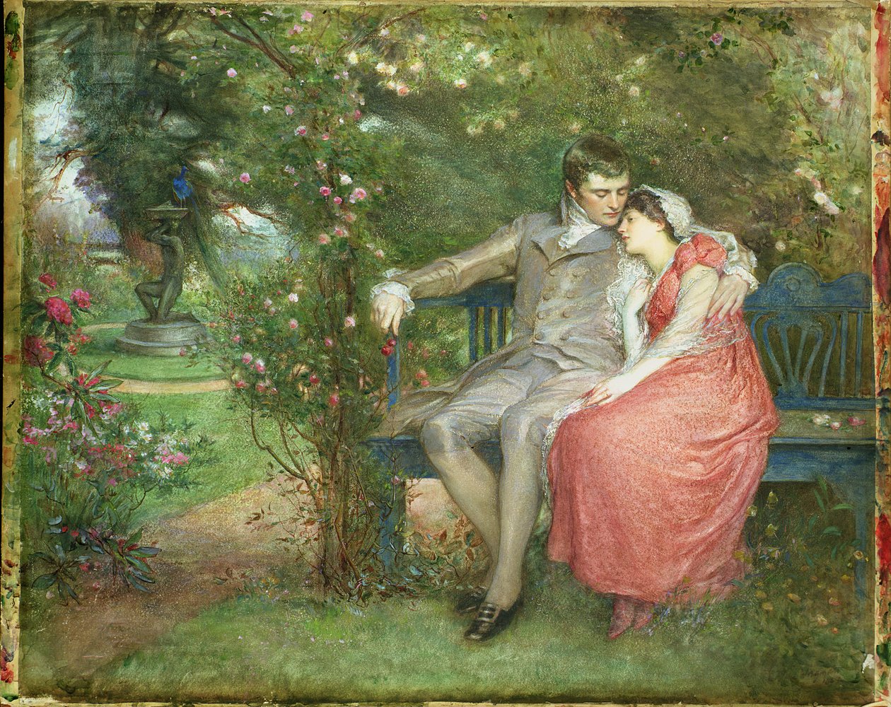 Saml dine rosenknopper, mens du kan, 1905 af Theodore Blake Wirgman