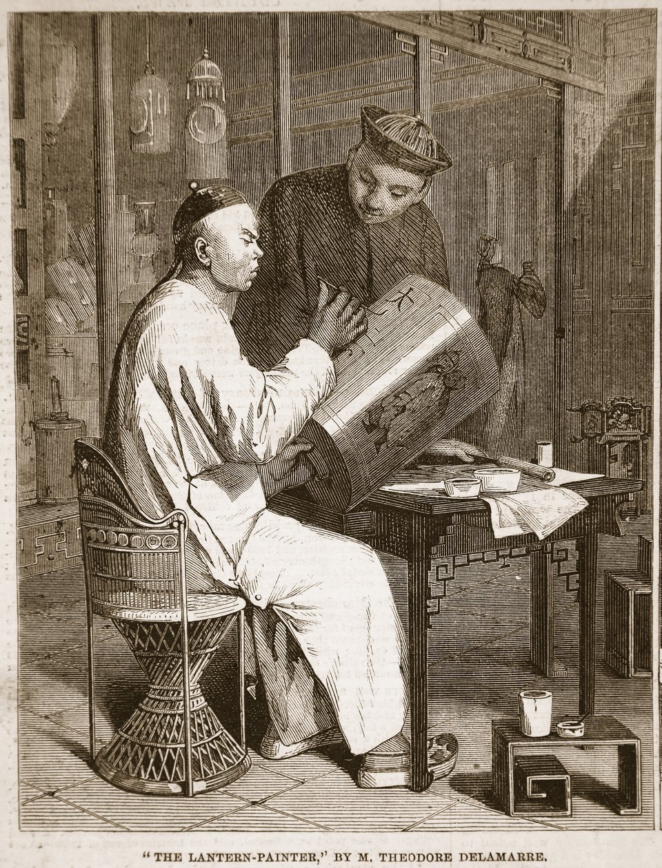 The Lantern-Painter, illustration fra 