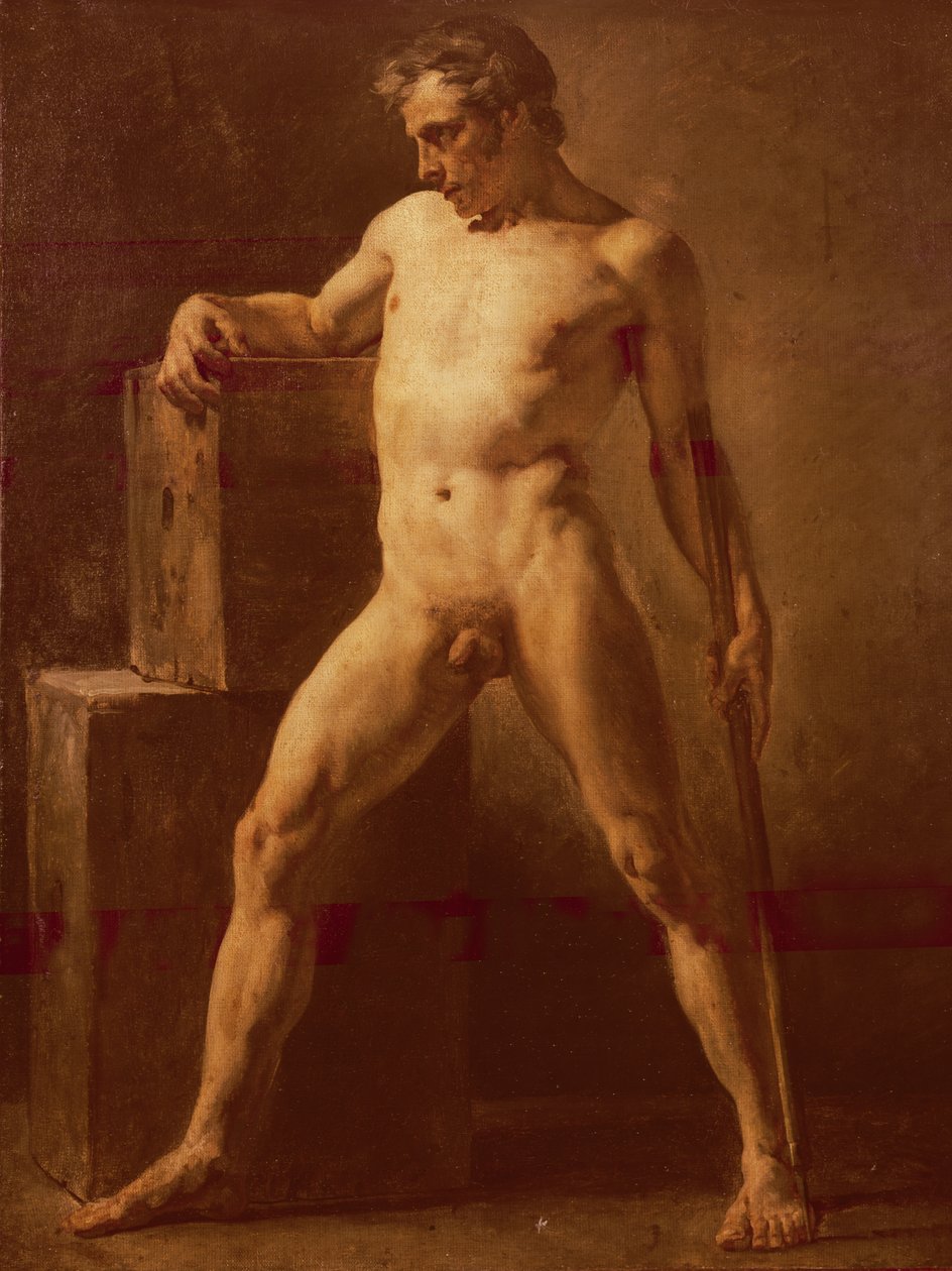 Mænds Akademi af Theodore Gericault