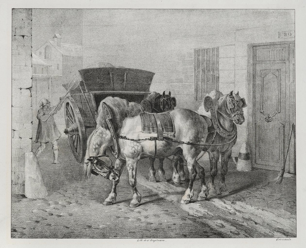 Støvmændene, 1822 af Theodore Gericault