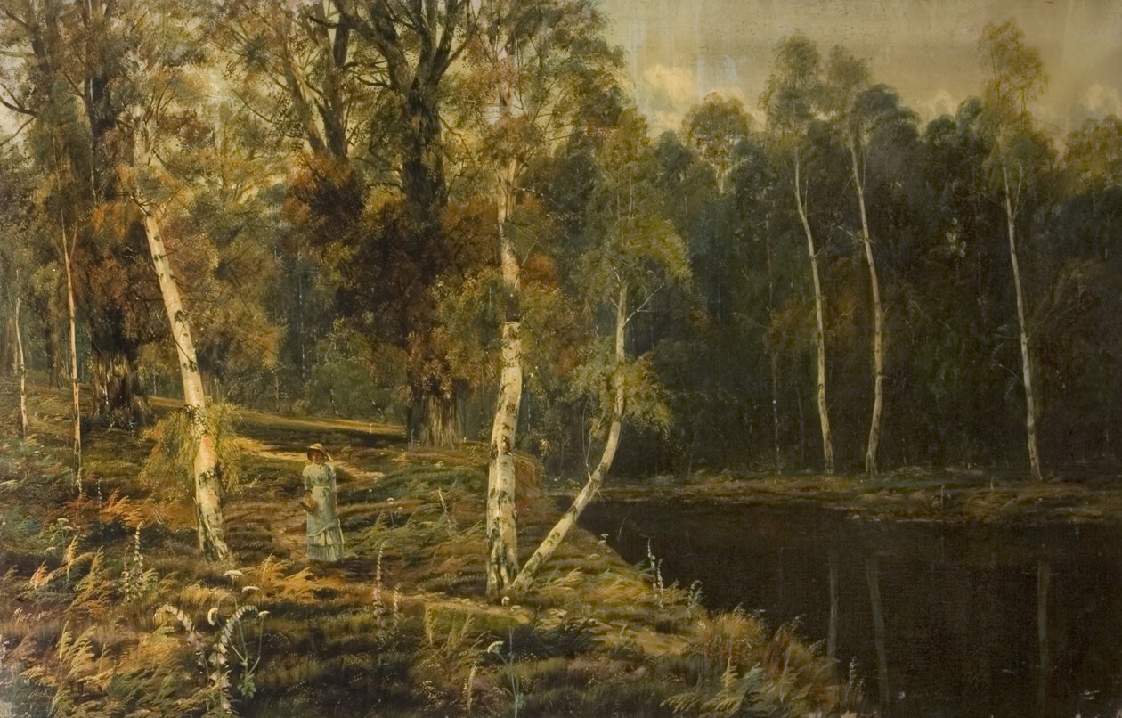 I nærheden af Lyndhurst, Hants, slutningen af det 19. århundrede af Theodore Hines