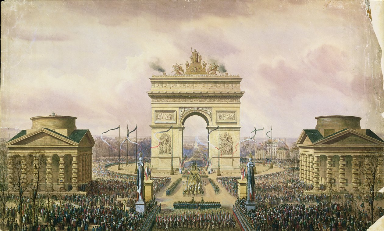 Kejserens tilbagevenden til Paris, 15. december 1840 af Theodore Jung