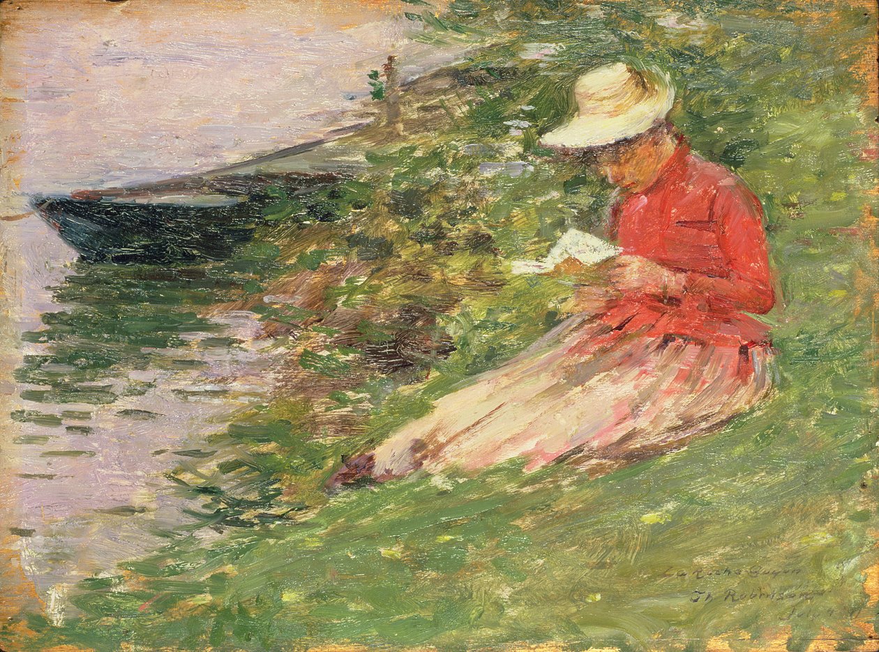 La Roche Guyon, 1891 af Theodore Robinson