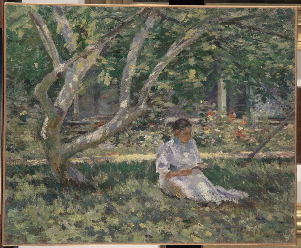 Nettie Reading, ca. 1894 af Theodore Robinson