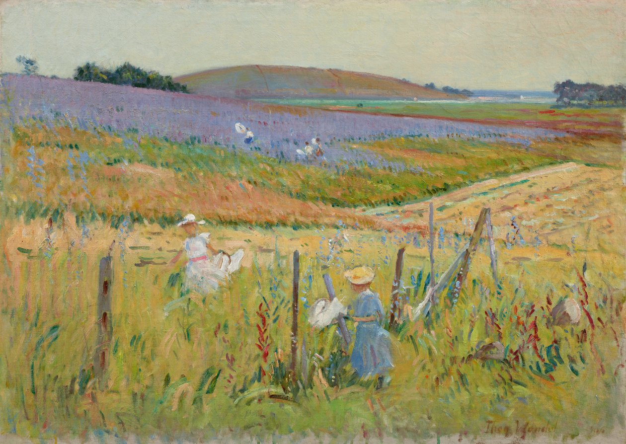 Sommerfuglefangerne, 1900-8 af Theodore Wendel