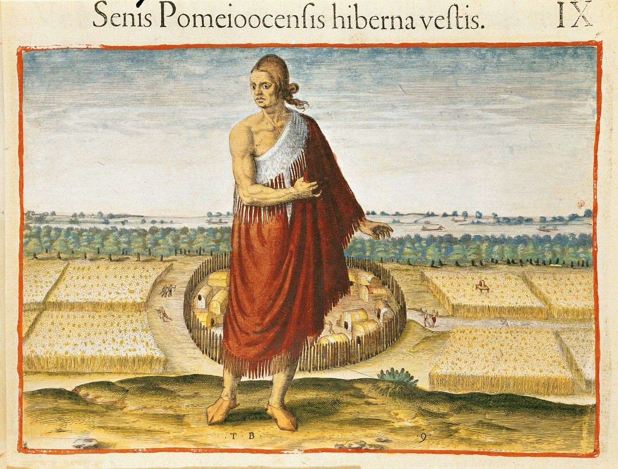 Pomeiooc Ældste i en vinterbeklædning, fra 