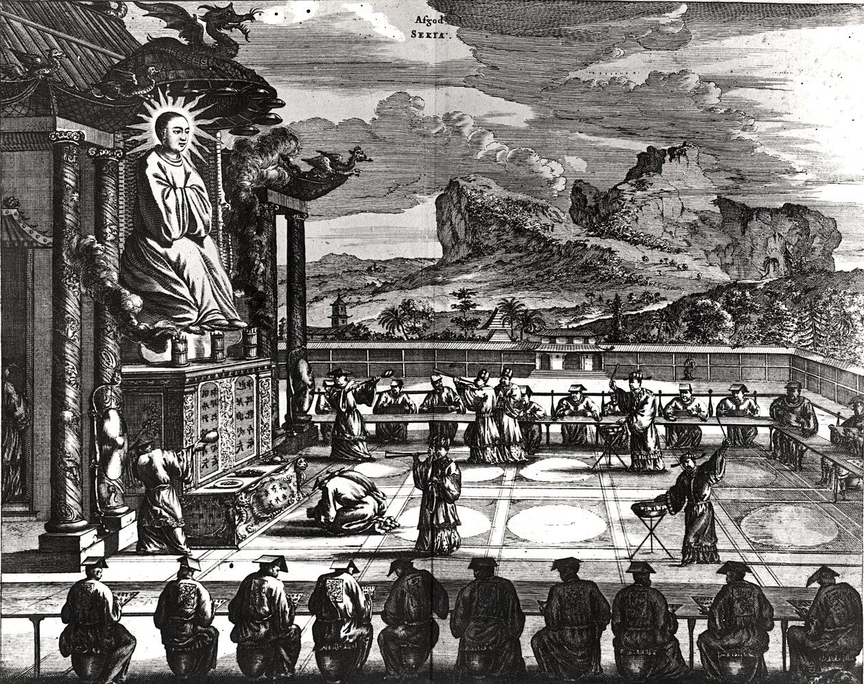 En buddhistisk ceremoni fra 