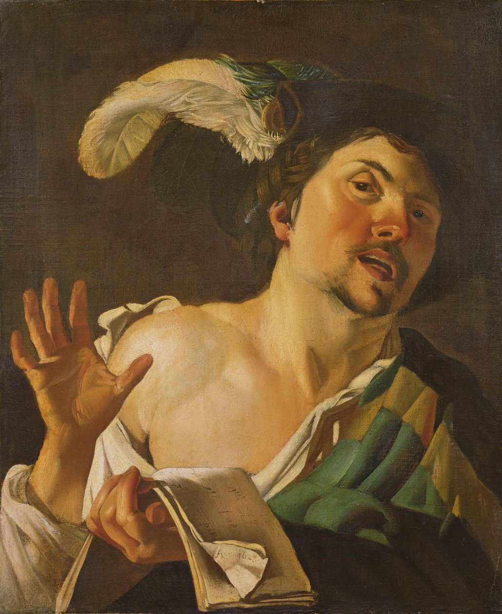 En sanger af Theodore van Baburen