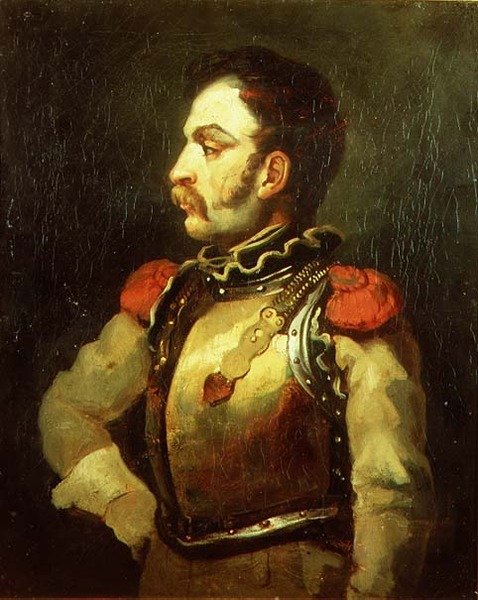 Carabinier officer af Theodore (attr. to) Gericault