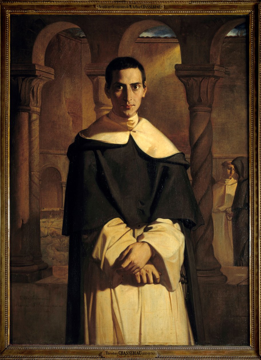 Portræt af Lacordaire (Henri Lacordaire (1802-1861) af Théodore Chassériau