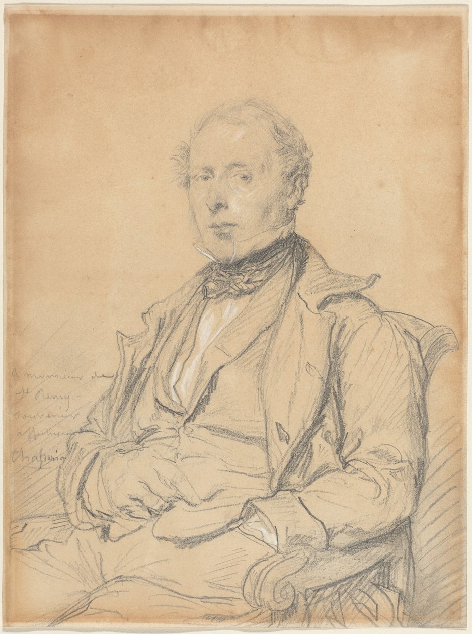 Victor-Auguste de Saint-Rémy af Théodore Chassériau