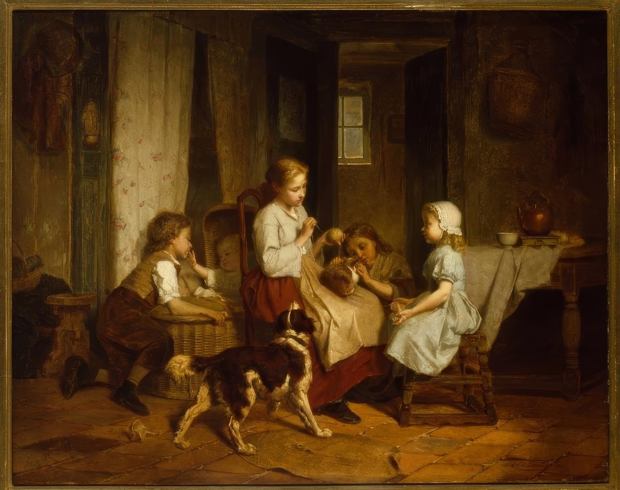 Lykkelig familie af Theodore Gerard