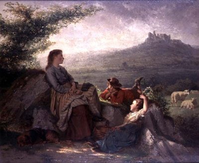 Hyrdens familie af Theodore Gerard