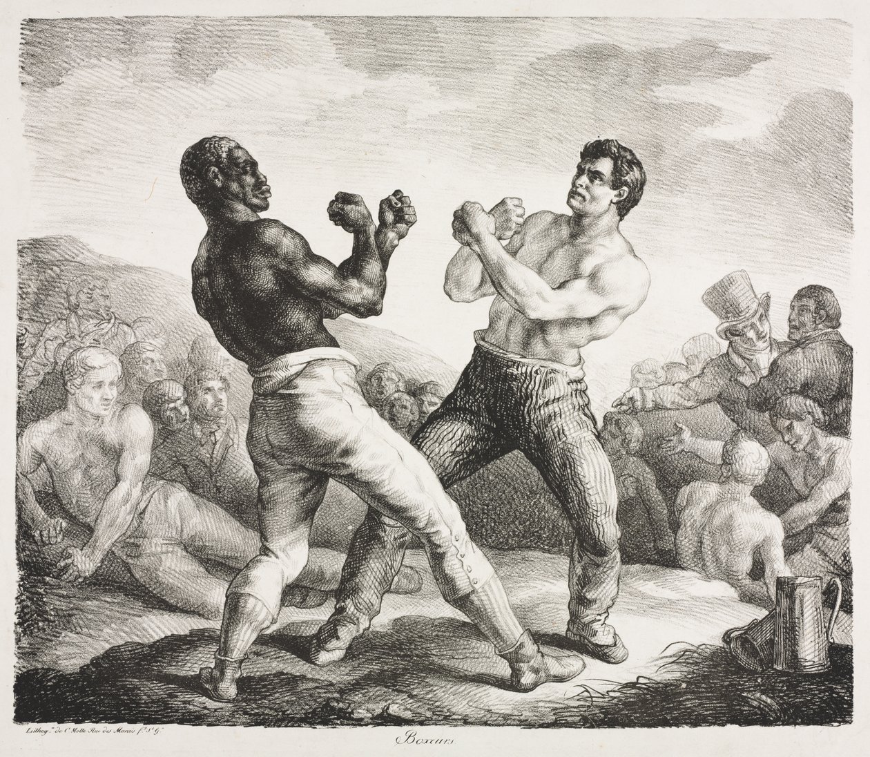 Boksere af Theodore Gericault