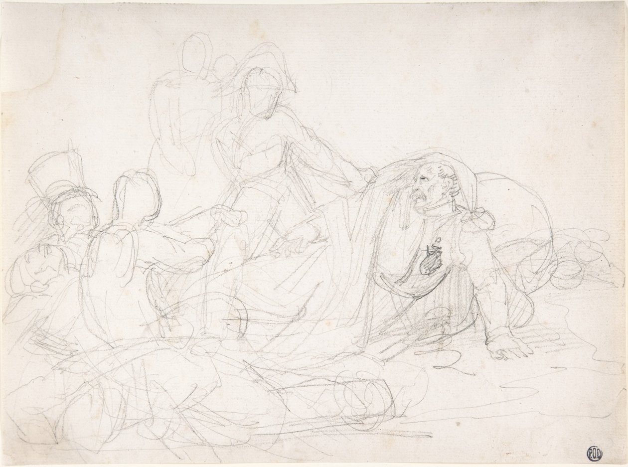 Faldne soldater af Theodore Gericault