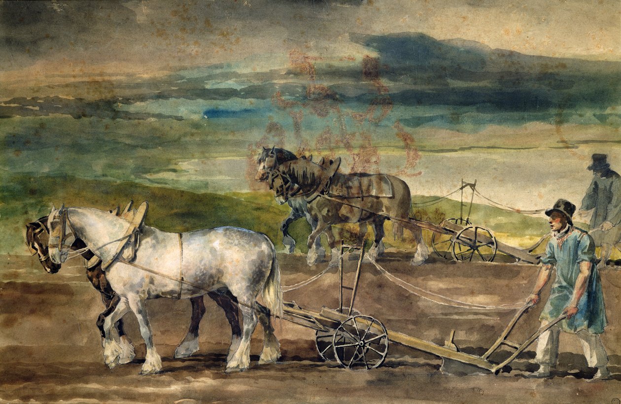 Landarbejdere af Theodore Gericault