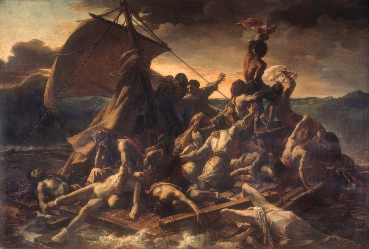 Géricault, flåde af Medusa af Theodore Gericault