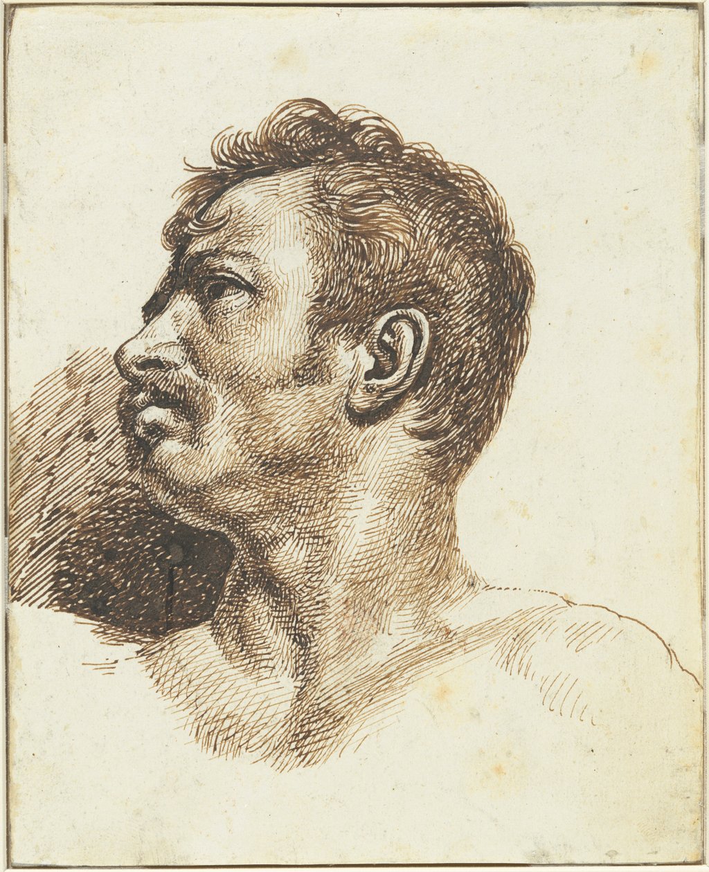Mandshoved [forsiden] af Theodore Gericault