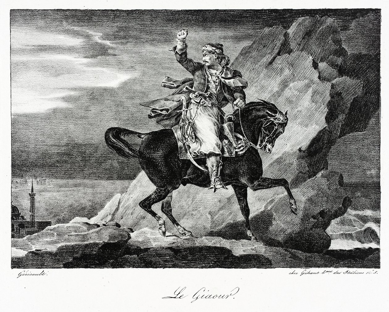 Giaour af Theodore Gericault