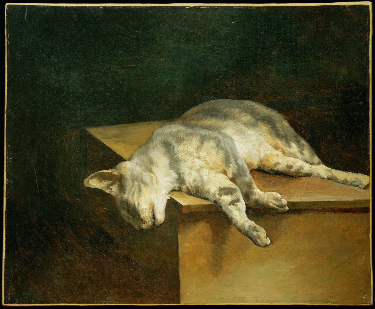 Le chat mort - Den døde kat ... af Theodore Gericault