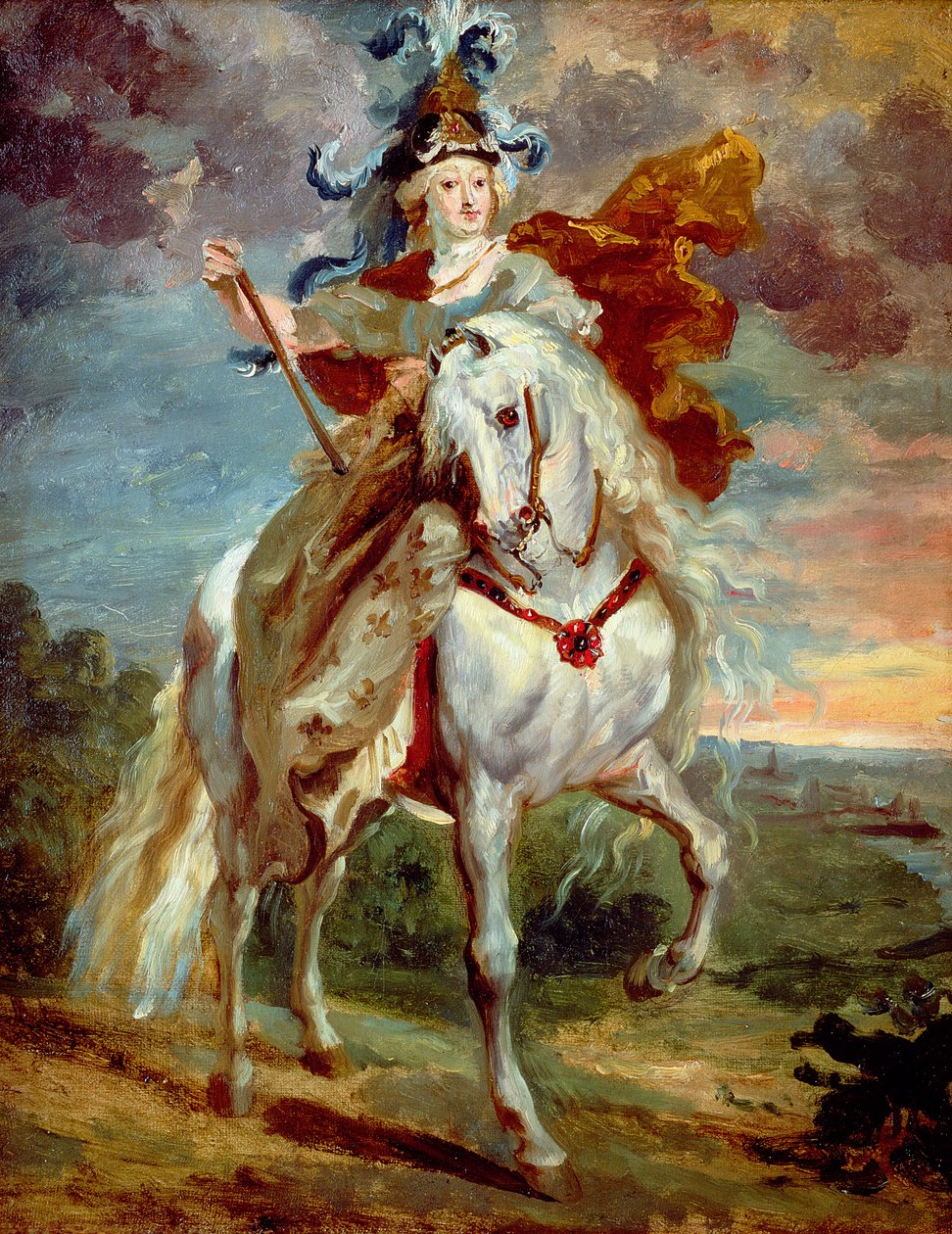 Marie de Medici ved Pont-de-Ce af Theodore Gericault
