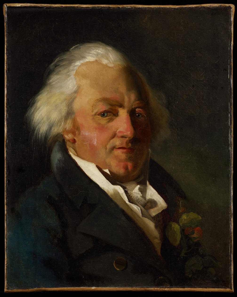 Portræt af Simeon Bonnesoeur-Bourginiere, ca. 1812-15 af Theodore Gericault