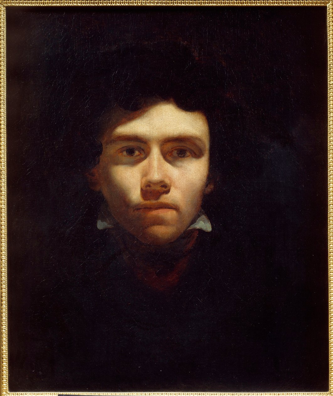Portræt af maleren Eugene Delacroix (1798-1863) Maleri af Theodore Gericault (1791-1824) 1820-1824 Søn. 0,5x0,6 m Rouen, Musee des Beaux Arts af Theodore Gericault
