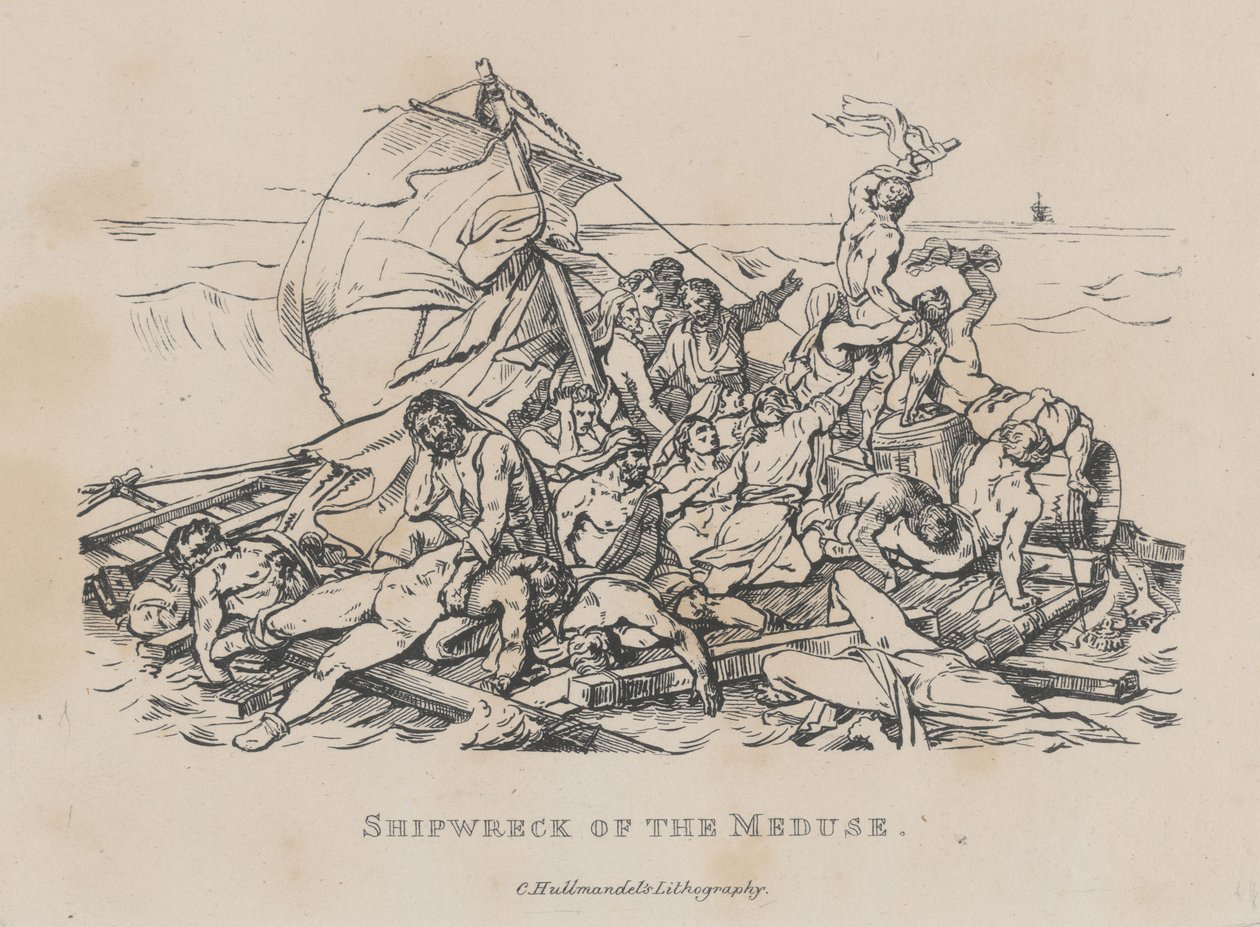 Medusas forlis (La Radeau de la Méduse) af Theodore Gericault