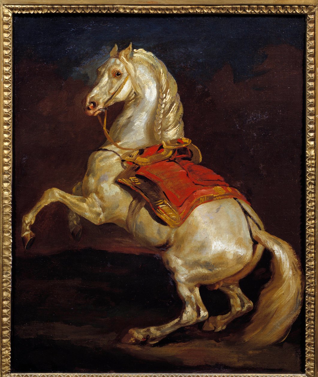 Tamerlan hest. Maleri af Theodore Gericault (1791-1824) af Theodore Gericault