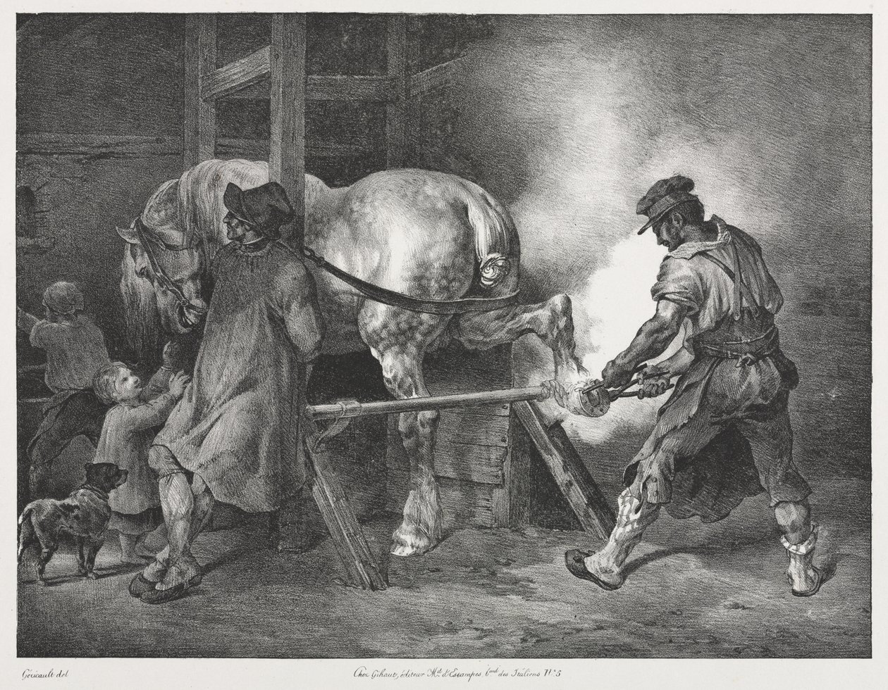 Den flamske smed af Theodore Gericault