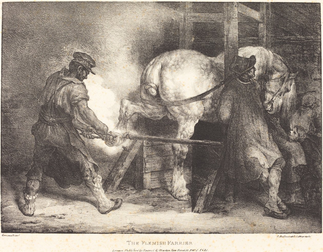 Den flamske beslagsmed af Theodore Gericault