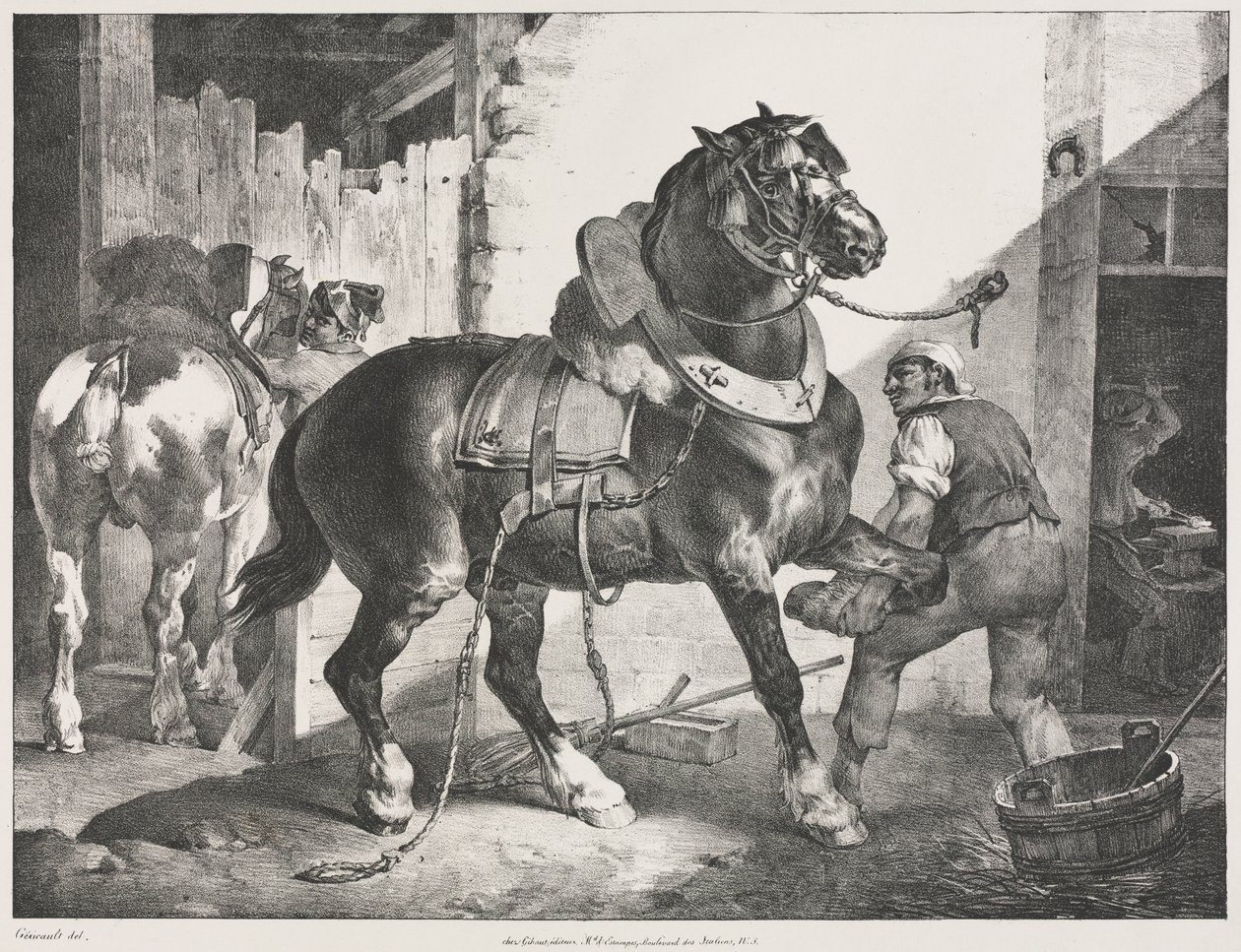 Den franske smed af Theodore Gericault