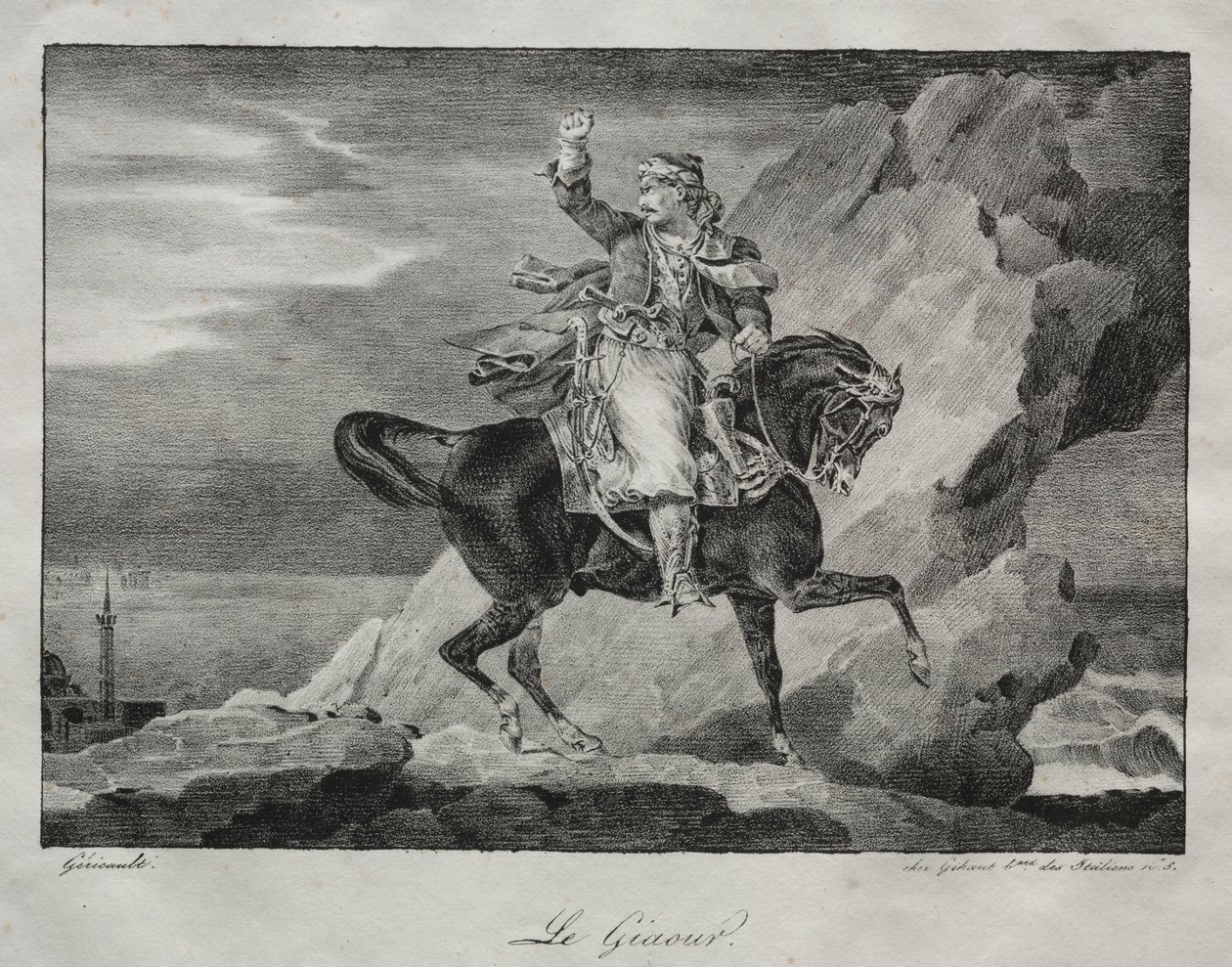 Giaour af Theodore Gericault