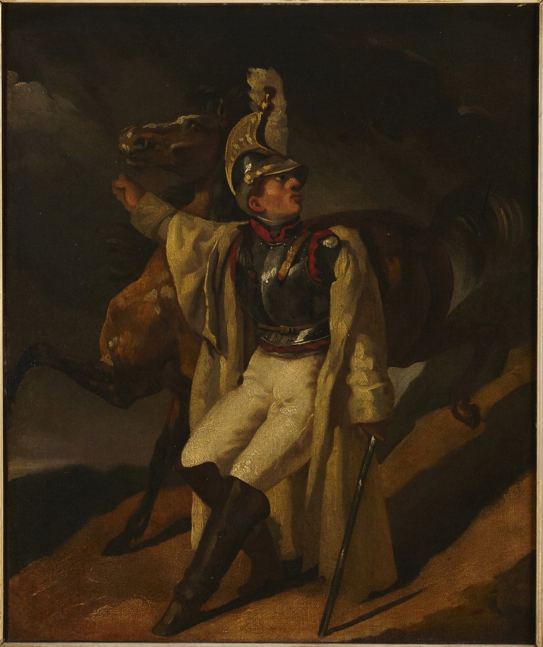 Den sårede kurassier af Theodore Gericault