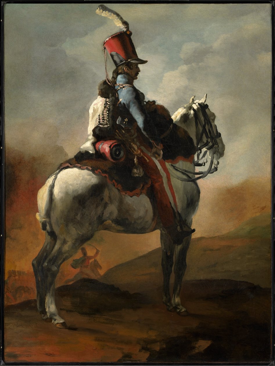 Husarernes trompetist af Theodore Gericault